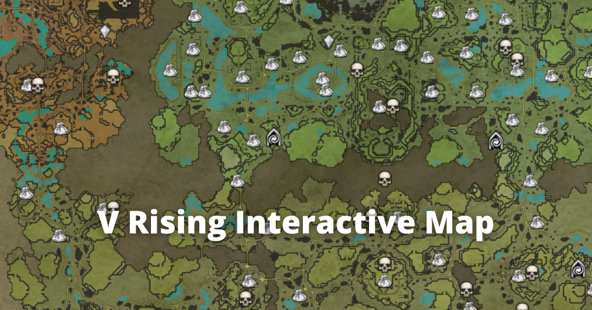 V Rising Interactive Map - Every Boss and Resource Location - Nerd Lodge