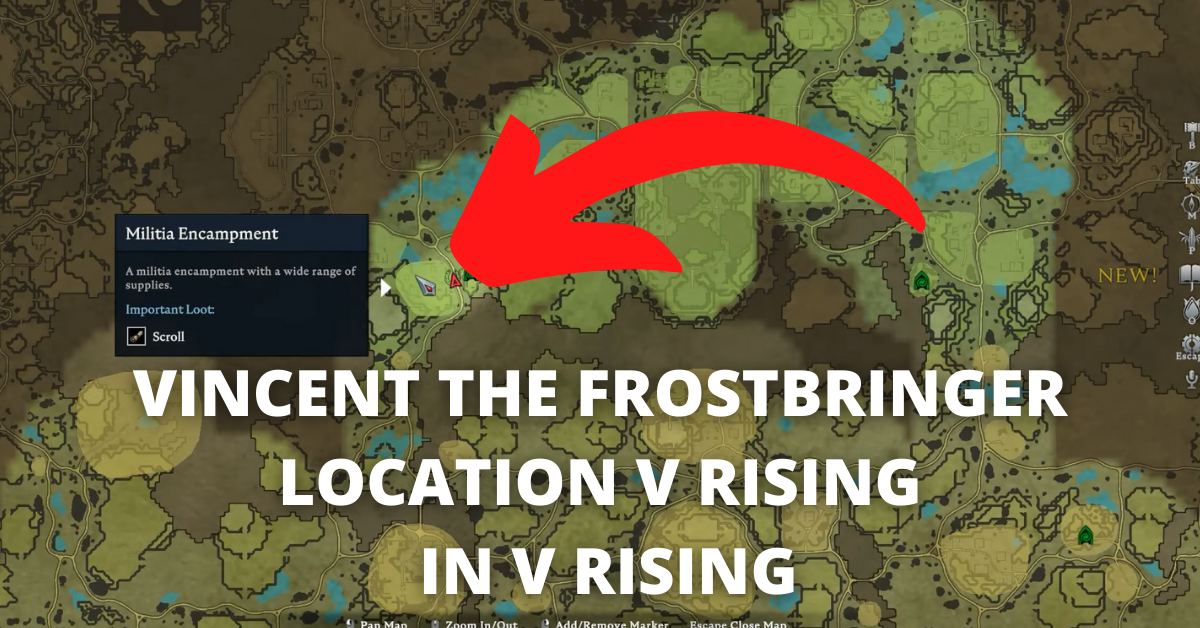 Vincent The Frostbringer Location V Rising