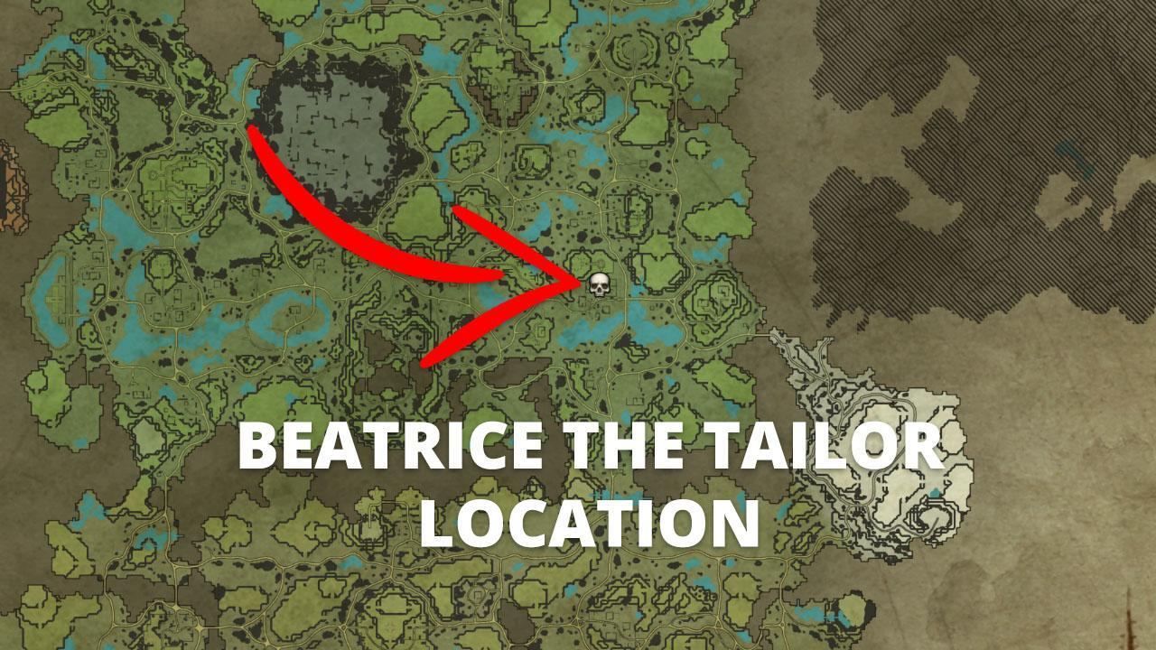 Beatrice the Tailor Location in V Rising