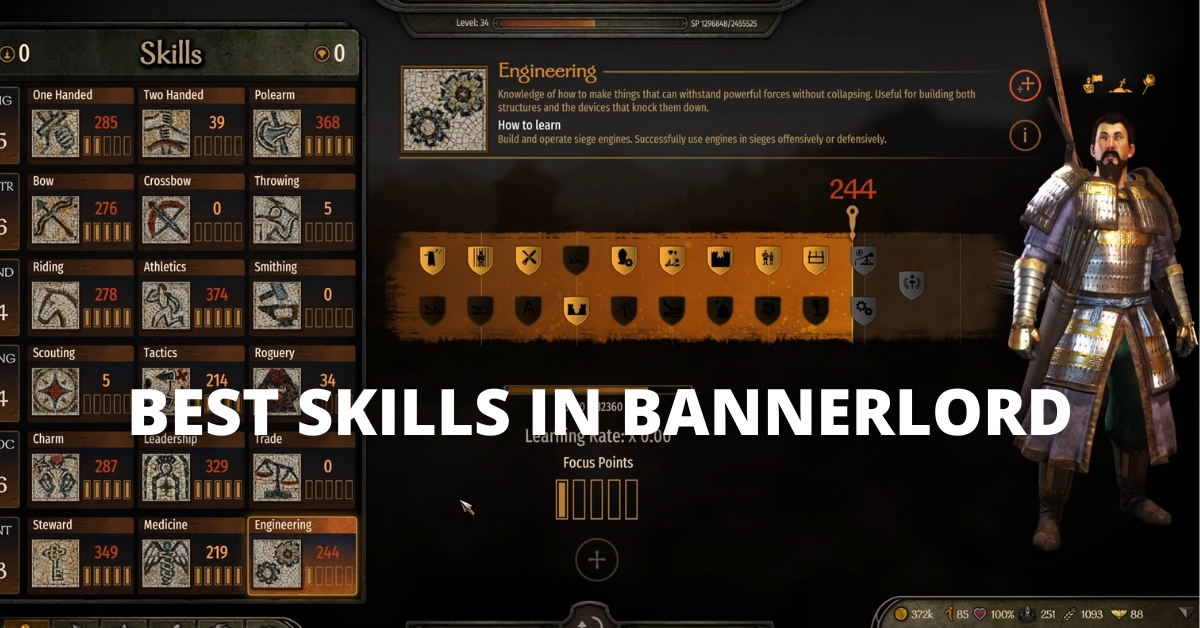 Best Starting Skills in Bannerlord