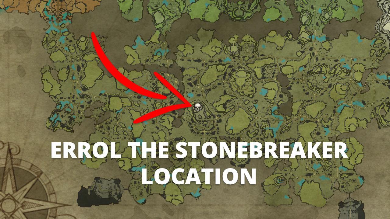 Errol the Stonebreaker Location in V Rising