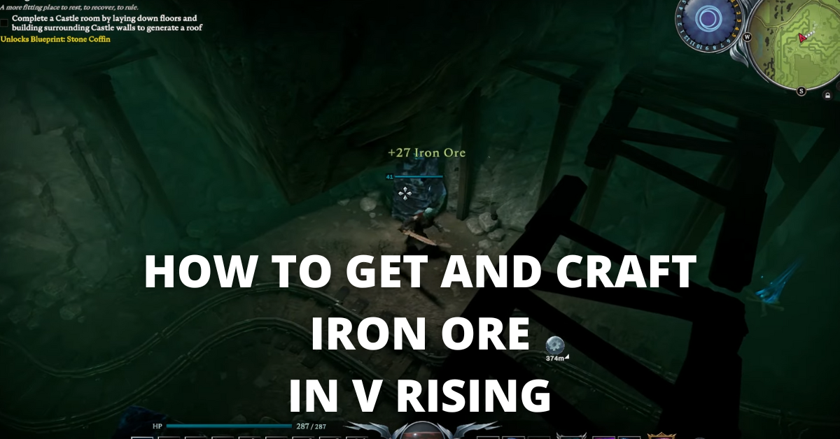 HOW TO GET AND CRAFT IRON ORE IN V RISING