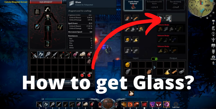 How to Get Glass in V Rising