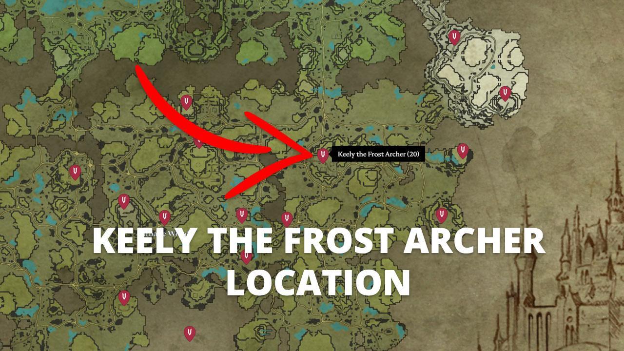 Keely the Frost Archer Location in V Rising