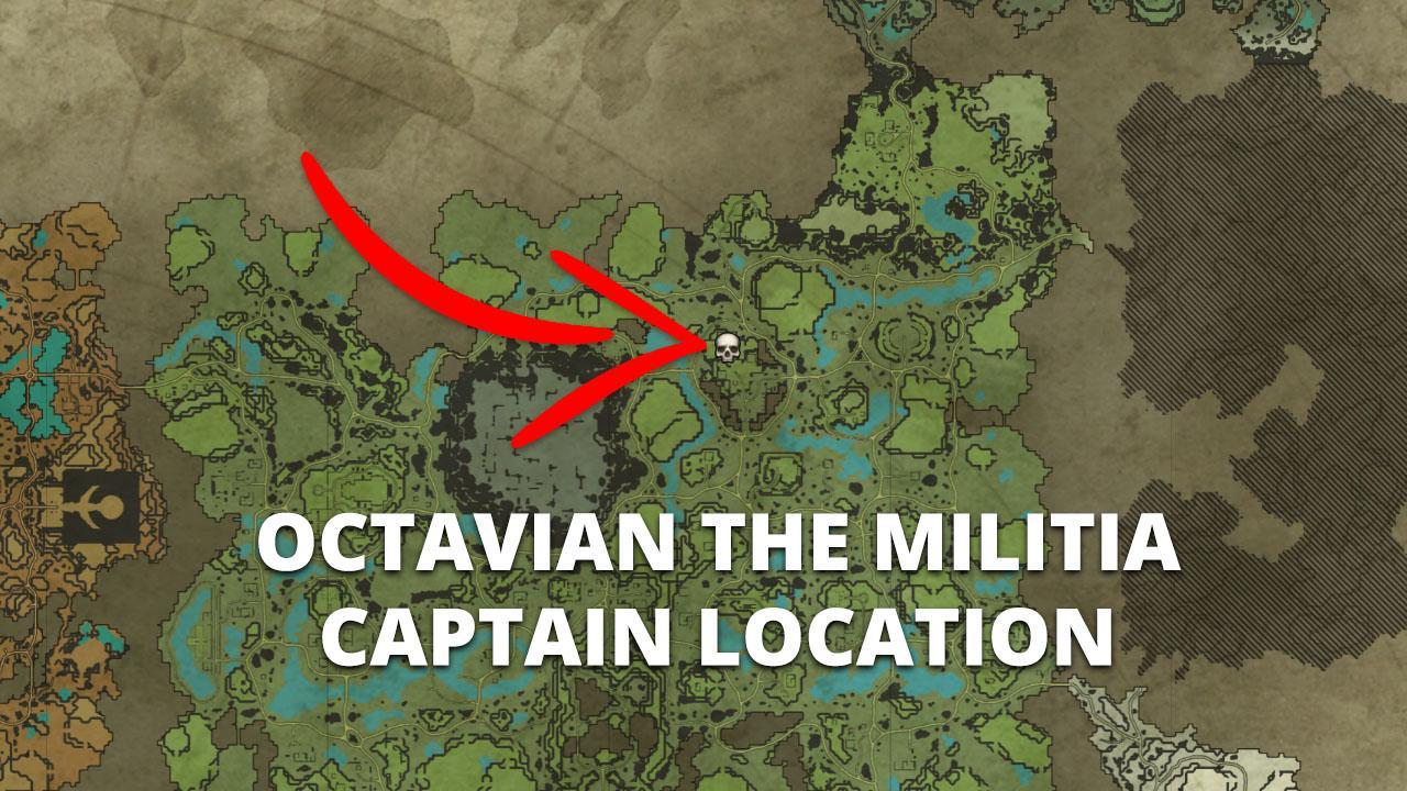 Octavian The Militia Captain Location In V Rising 