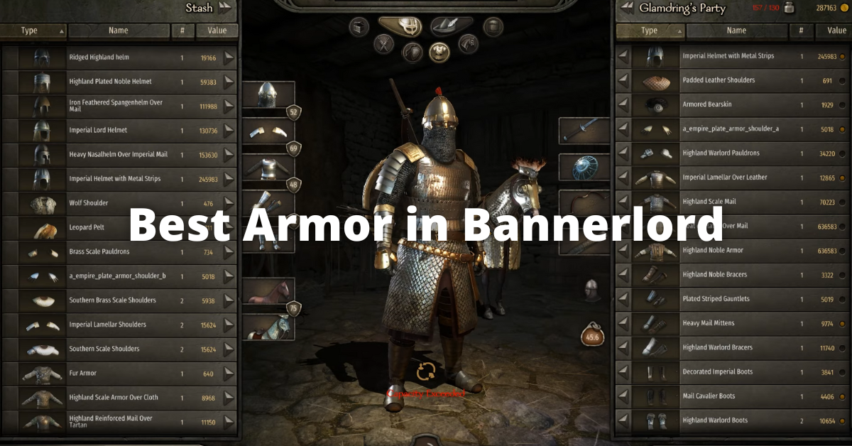 Bannerlord Best Armor