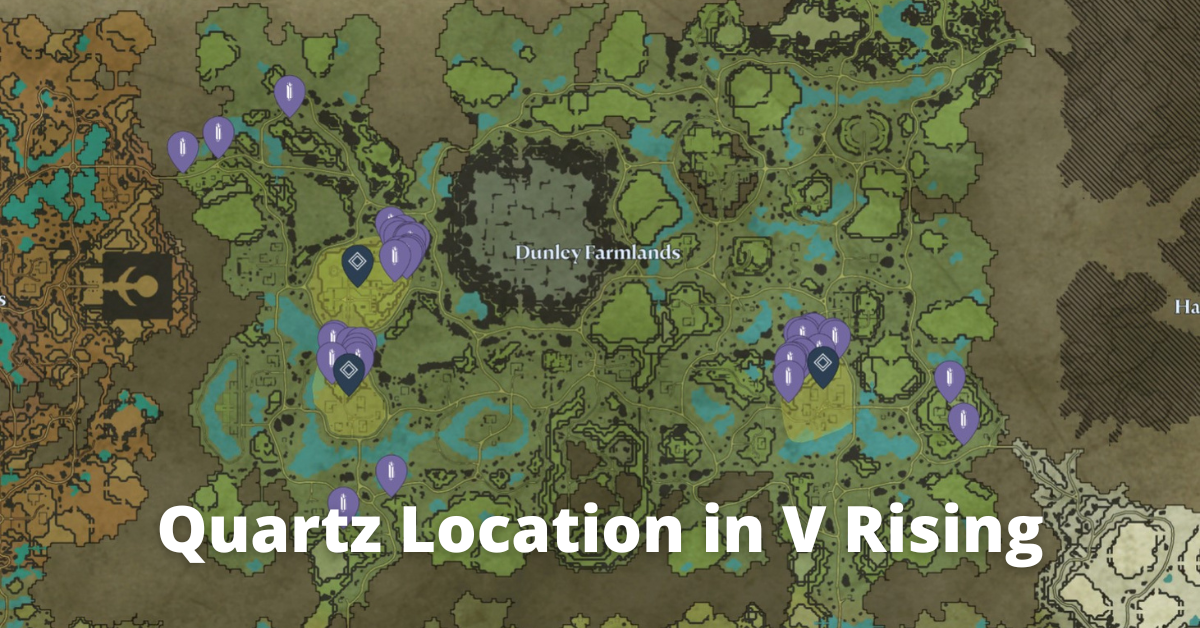 where to find Quartz in V Rising