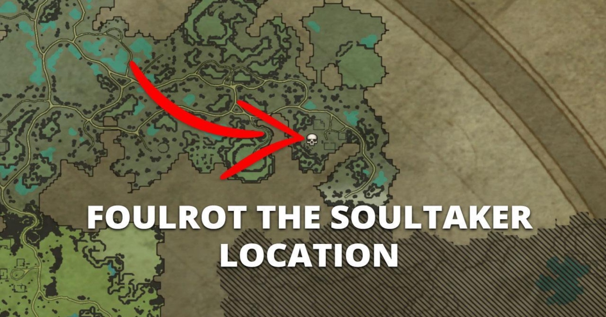 Foulrot the Soultaker Location in V Rising