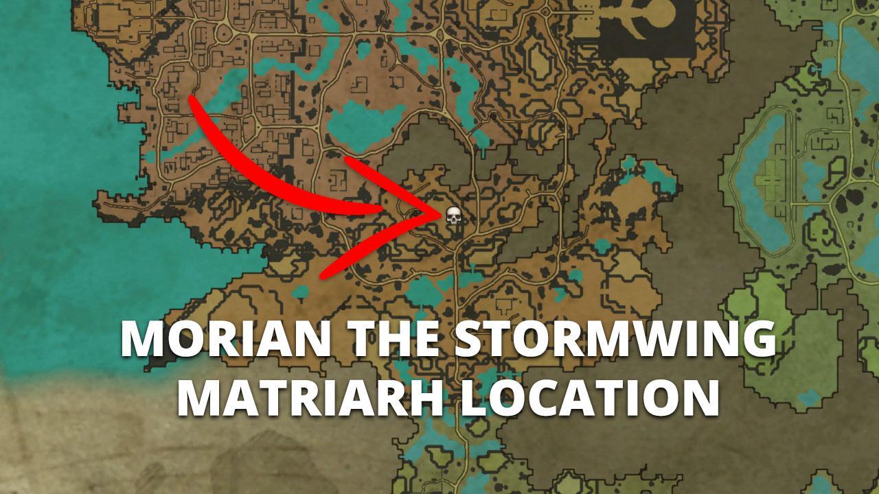 Morian the Stormwing Matriarch Location in V Rising