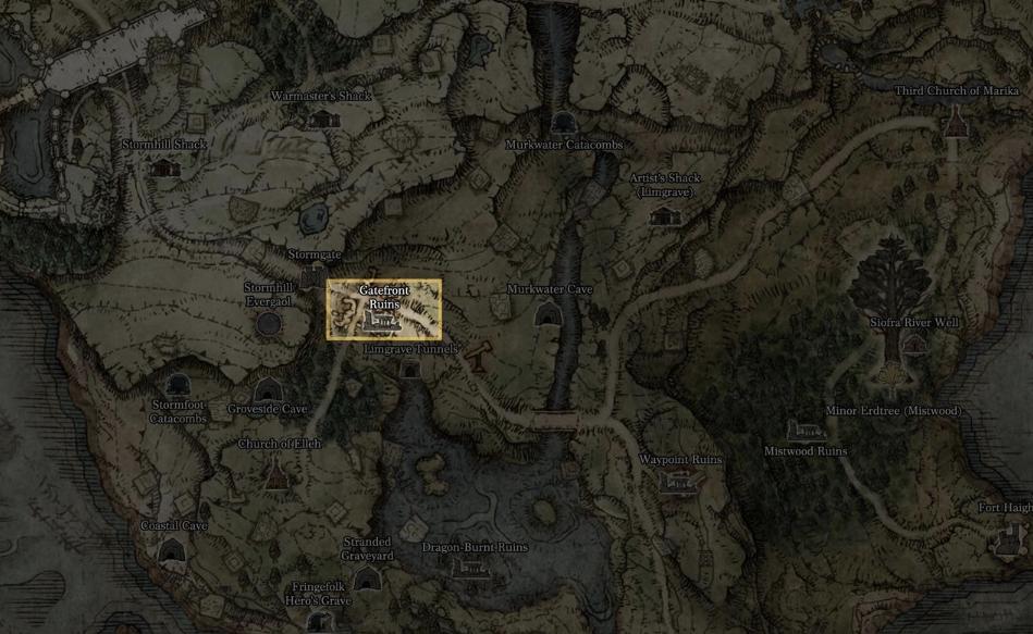 Where to Find Whetstone Knife in Elden Ring