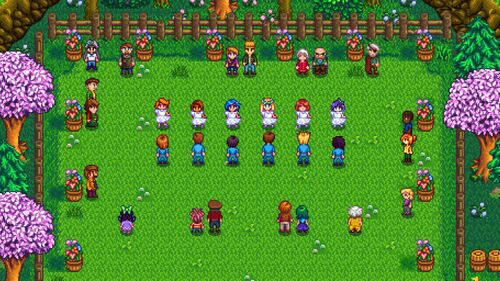 Where is the Flower Dance in Stardew Valley