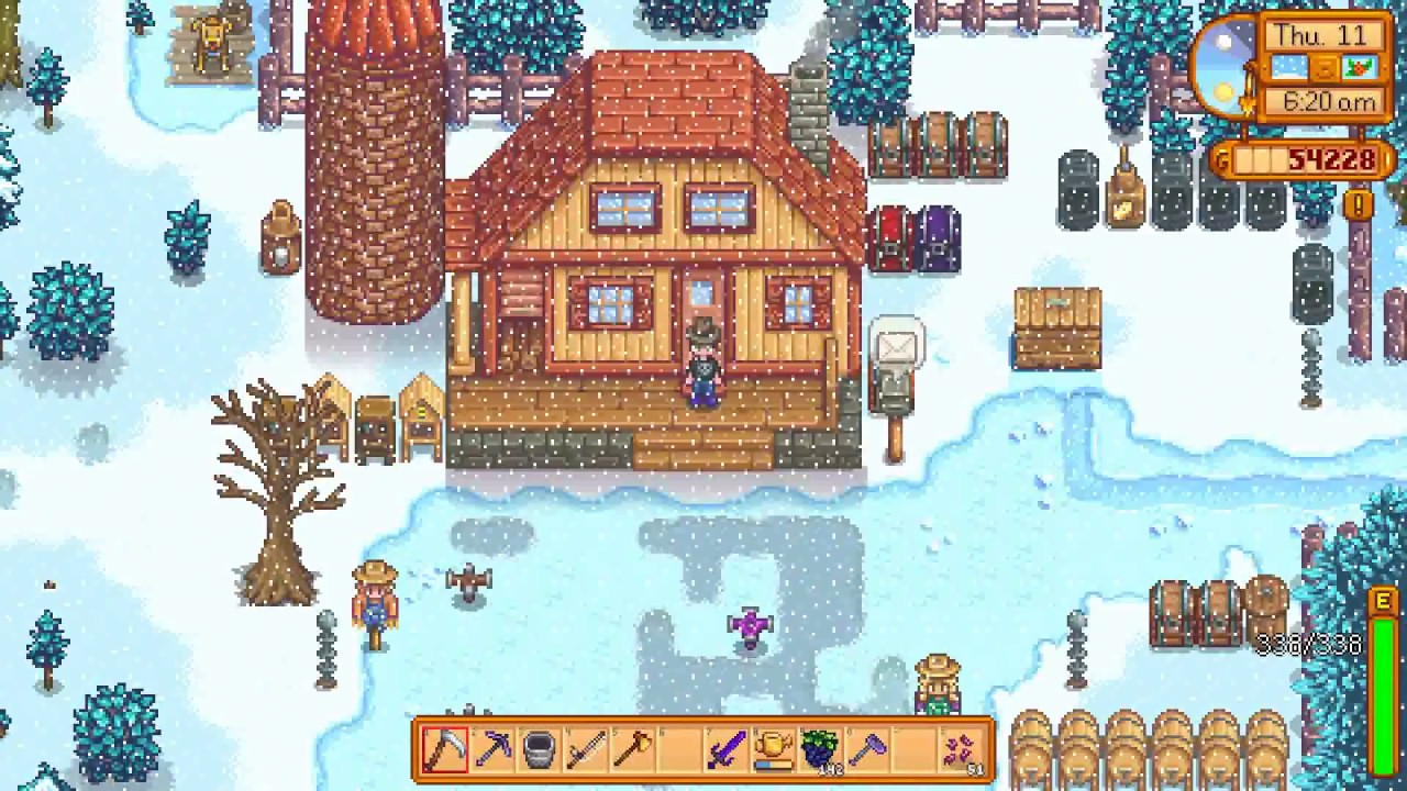 Stardew valley snow yam где найти