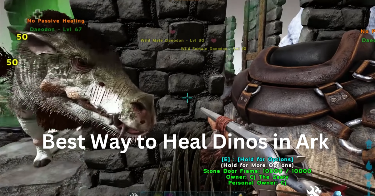 Best Way to Heal Dinos in Ark