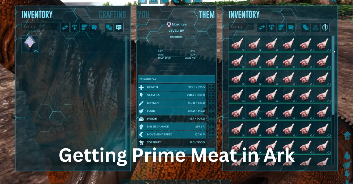 How to Get Prime Meat Ark