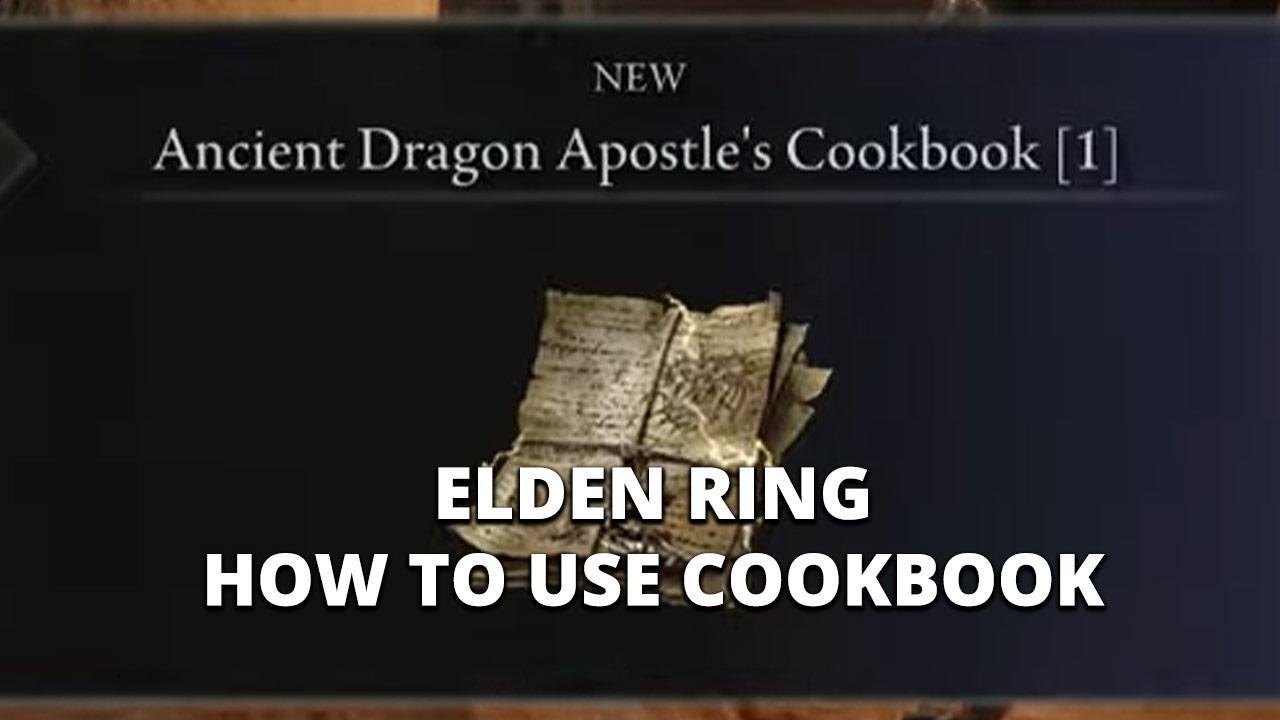 Elden Ring Finger How to Use Cookbook