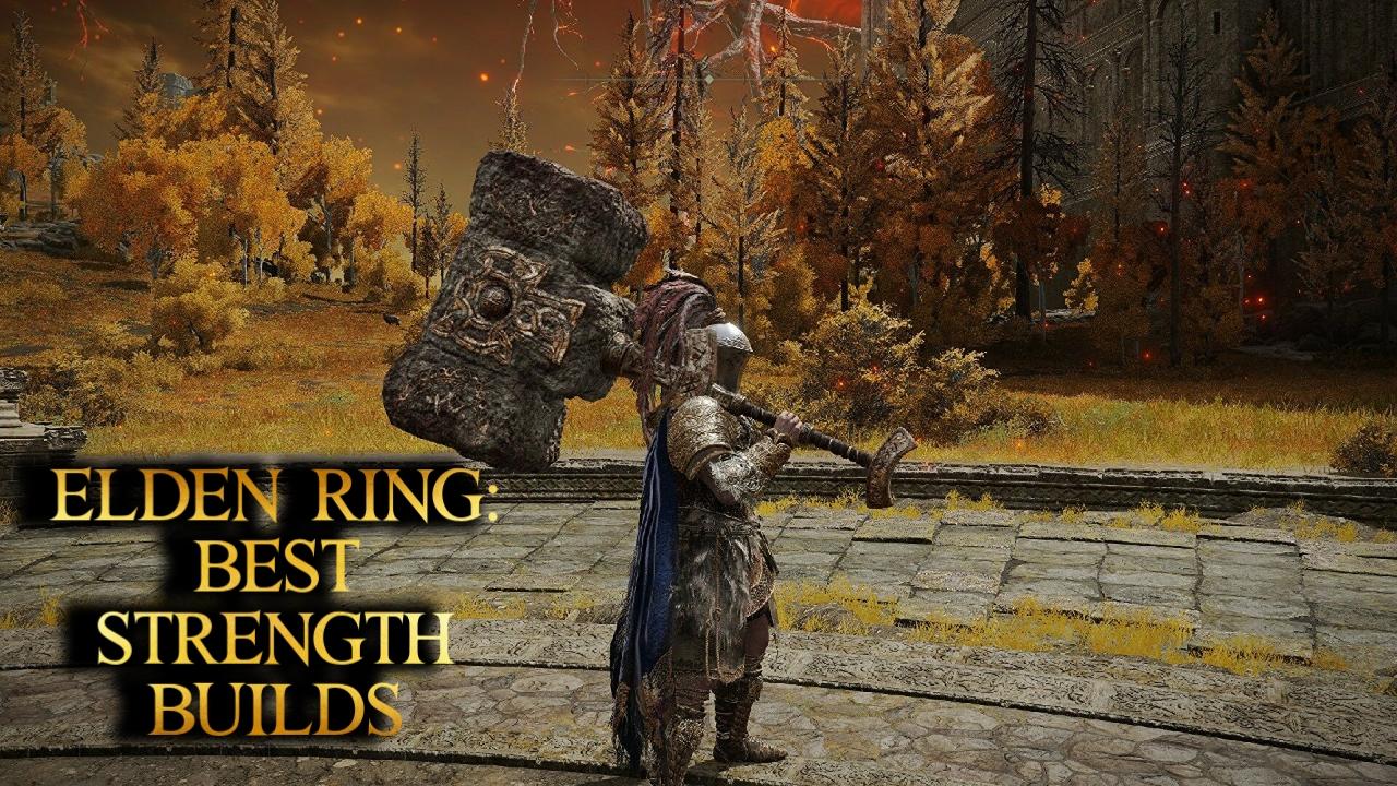 elden ring strength builds