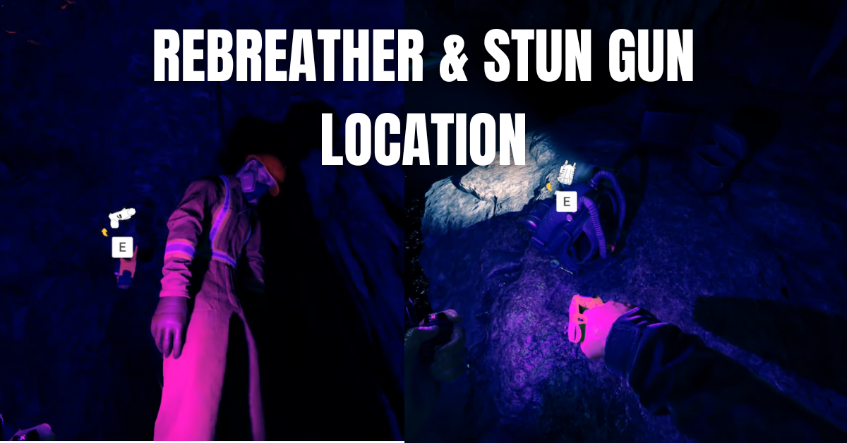 Rebreather and stun gun location sons of the forest