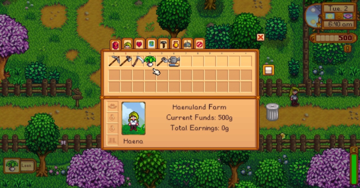 Stardew Valley Where to Find Leeks