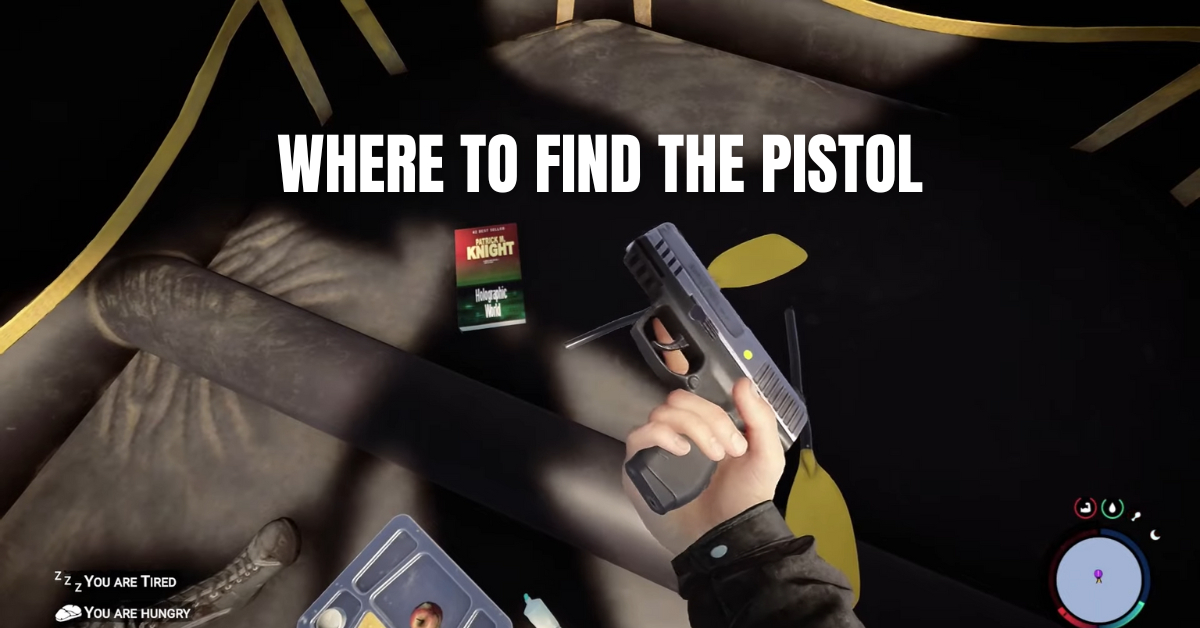 where to find the pistol sons of the forest