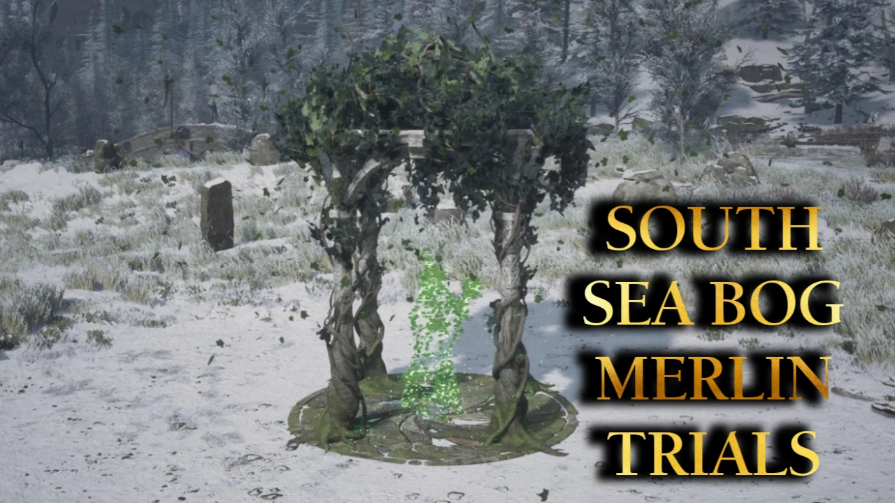 South Sea Bog Merlin Trials - Hogwarts Legacy