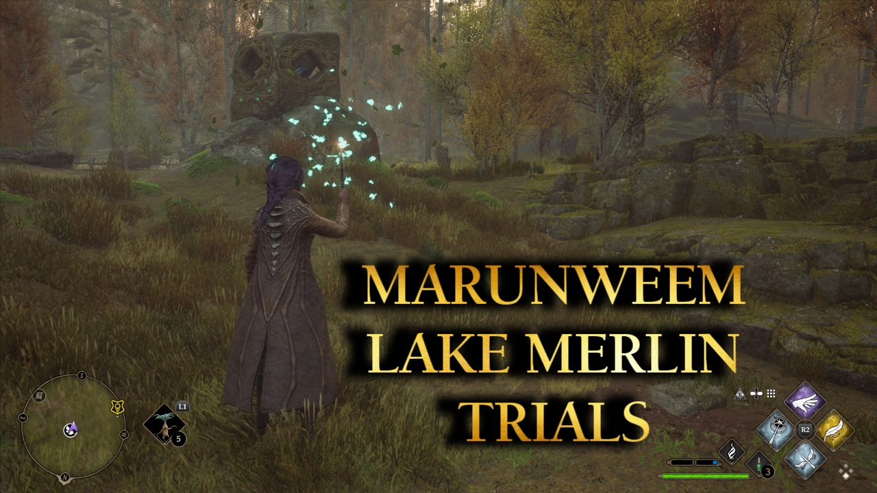 Marunweem Lake Merlin Trials - Hogwarts Legacy