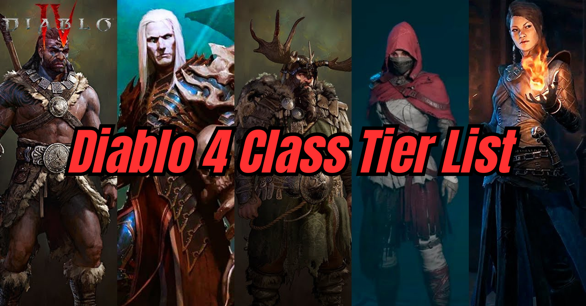 Diablo 4   Which Class Is Best To Choose   All 5 Classes Guide & Build