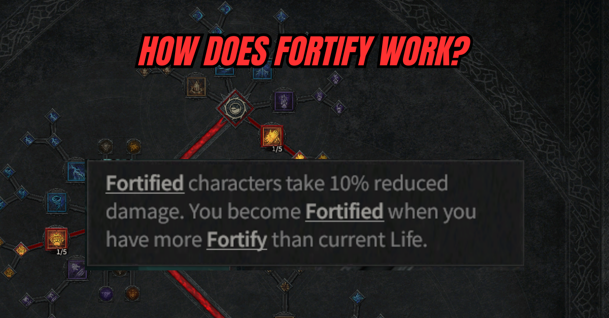 How Does Fortify Work in Diablo 4?