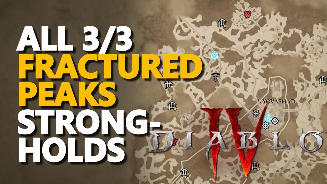 All Stronghold Locations & Rewards in Diablo 4