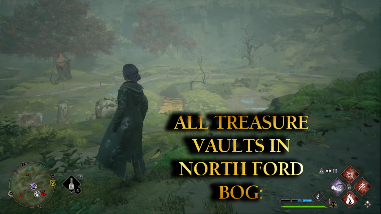 All Treasure Vaults in North Ford Bog