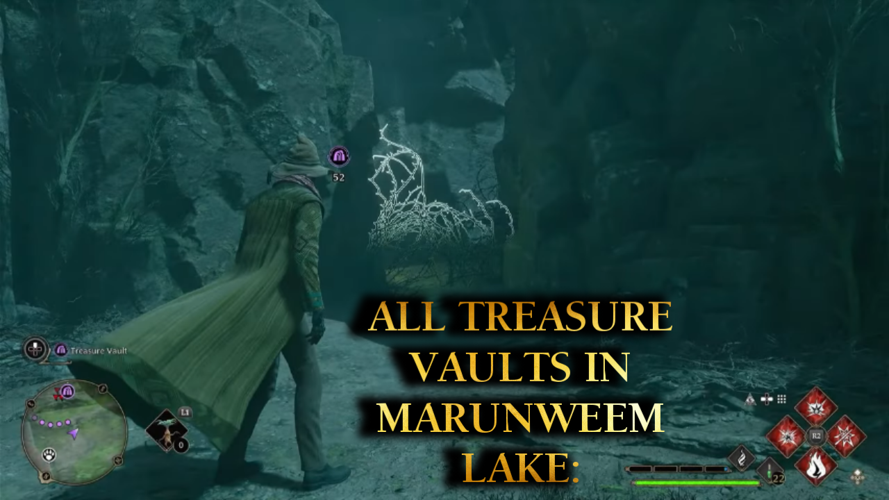 All Treasure Vaults in Marunweem Lake - Hogwarts Legacy