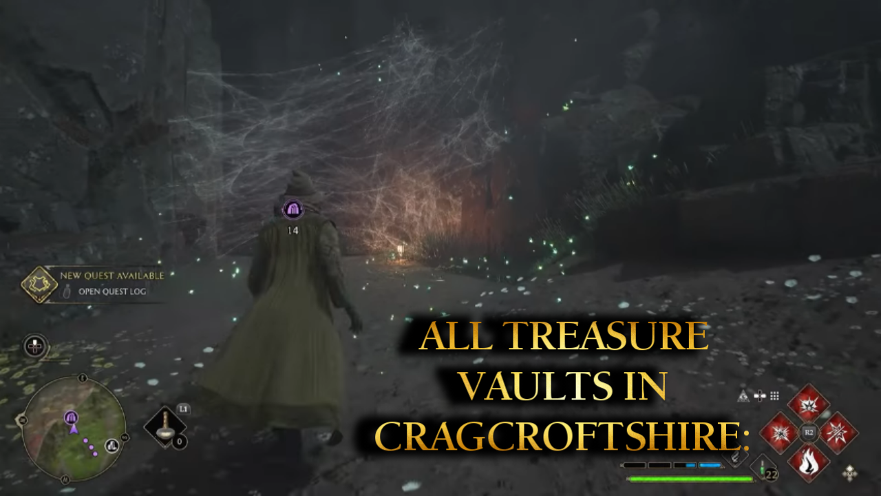 All Treasure Vaults in Cragcroftshire - Hogwarts Legacy