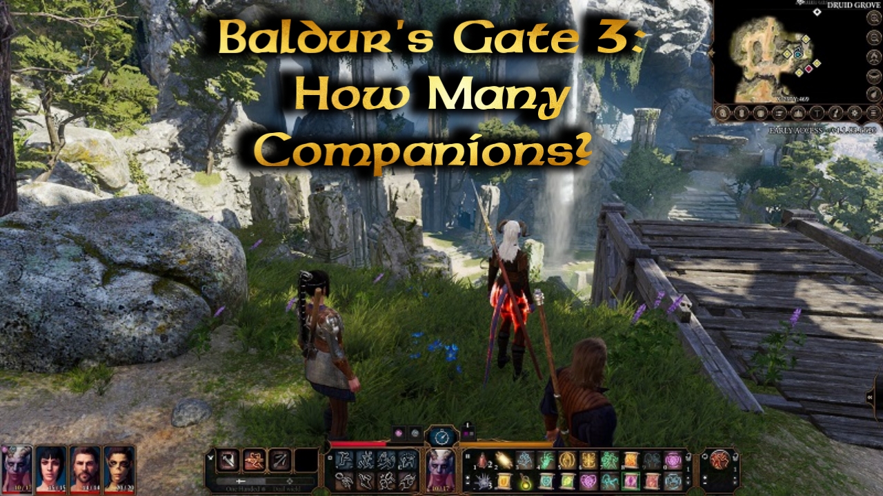 baldur's gate 3 how many companions