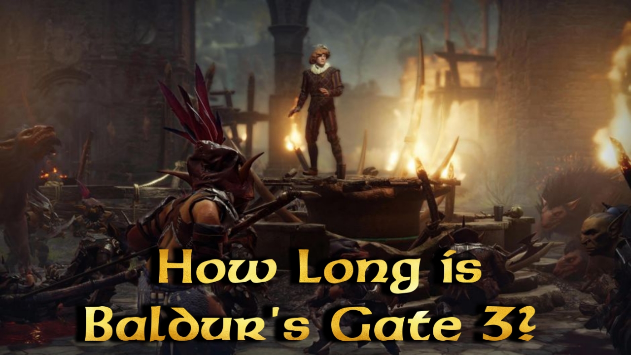 how long is baldurs gate 3