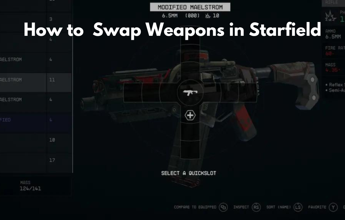 How to Swap Weapons in Starfield