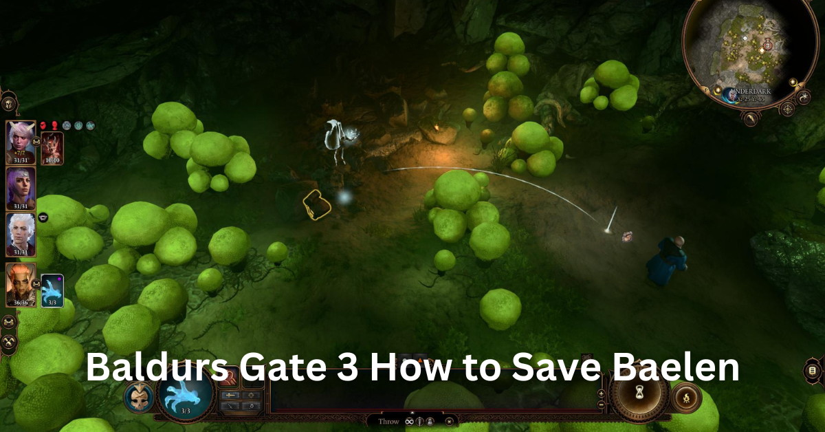 Baldur's Gate 3 How to Save Baelen