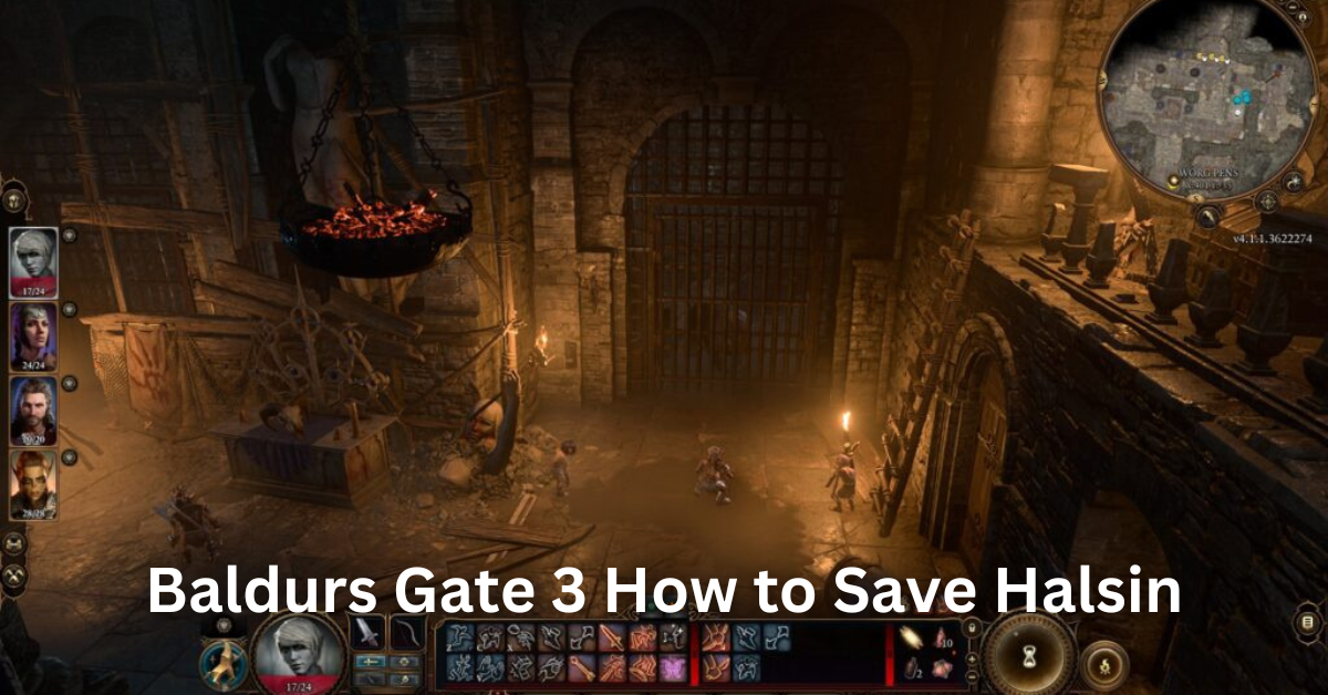 Baldur's Gate 3 How to Save Halsin