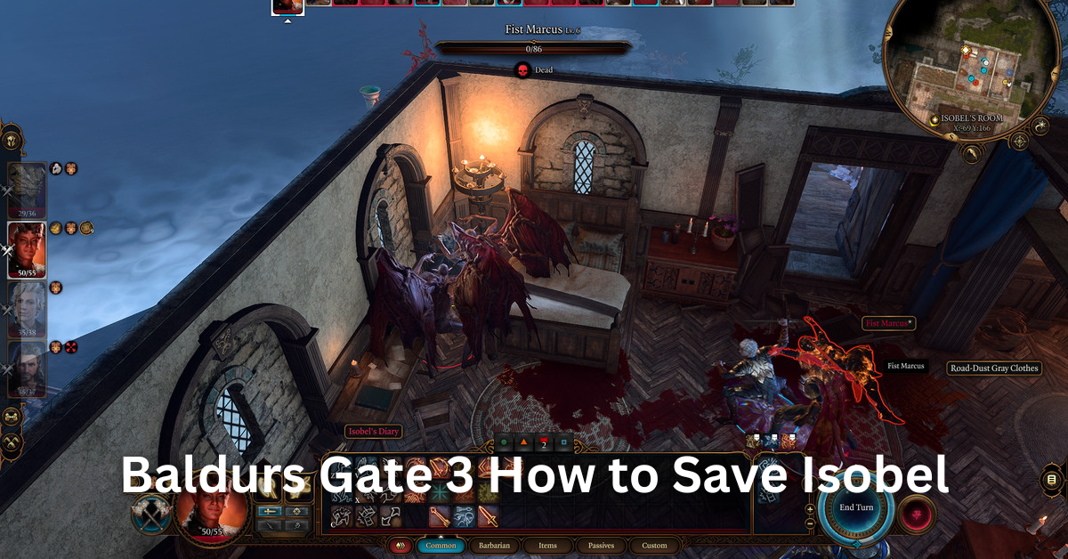 Baldur's Gate 3 How to Save Isobel