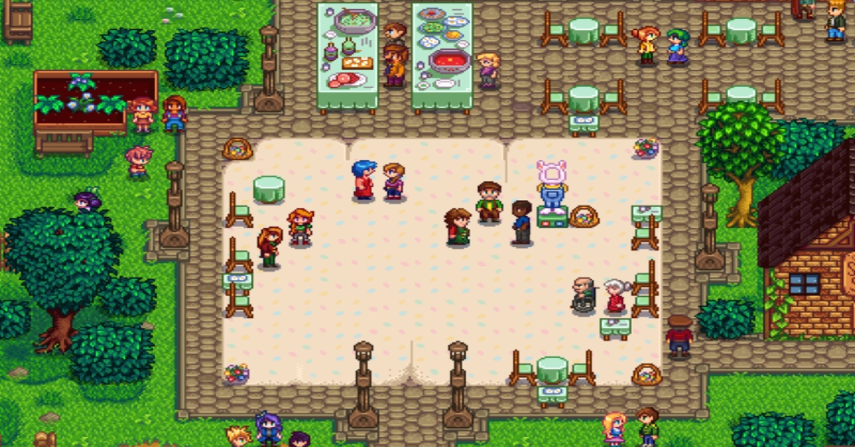 Egg Hunt Route Stardew Valley