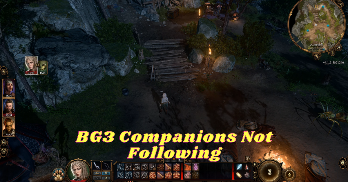 bg3 companions not following