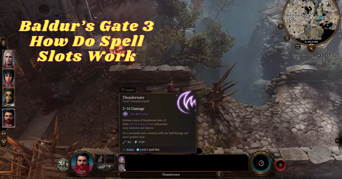 baldurs gate 3 how do spell slots work