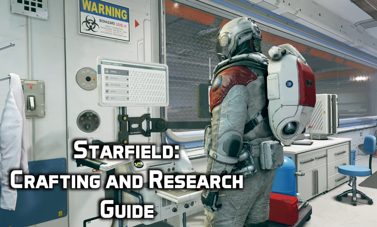 Starfield Crafting and Research Explained